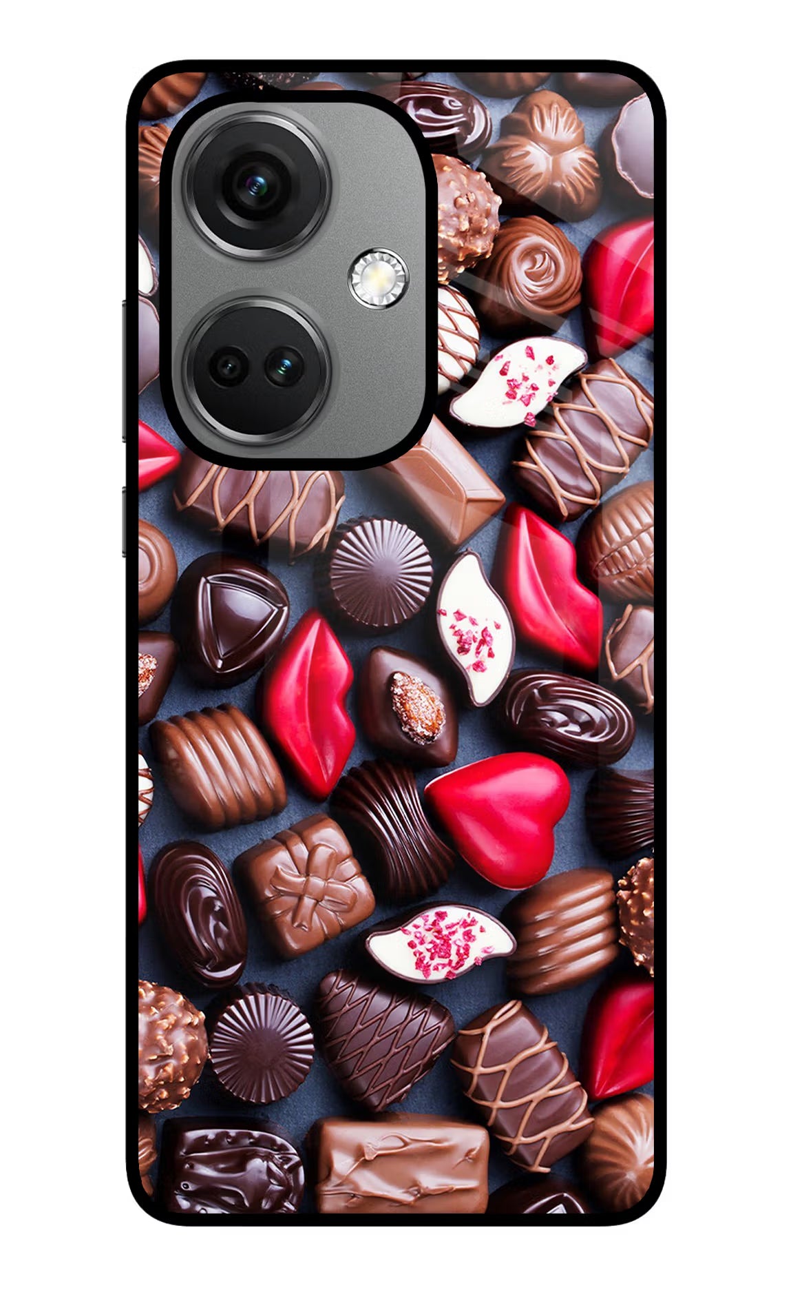 Chocolates OnePlus Nord CE 3 5G Glass Case - Chocolates OnePlus Nord CE 3 5G Glass Case Chocolates OnePlus Nord CE 3 5G Glass Case