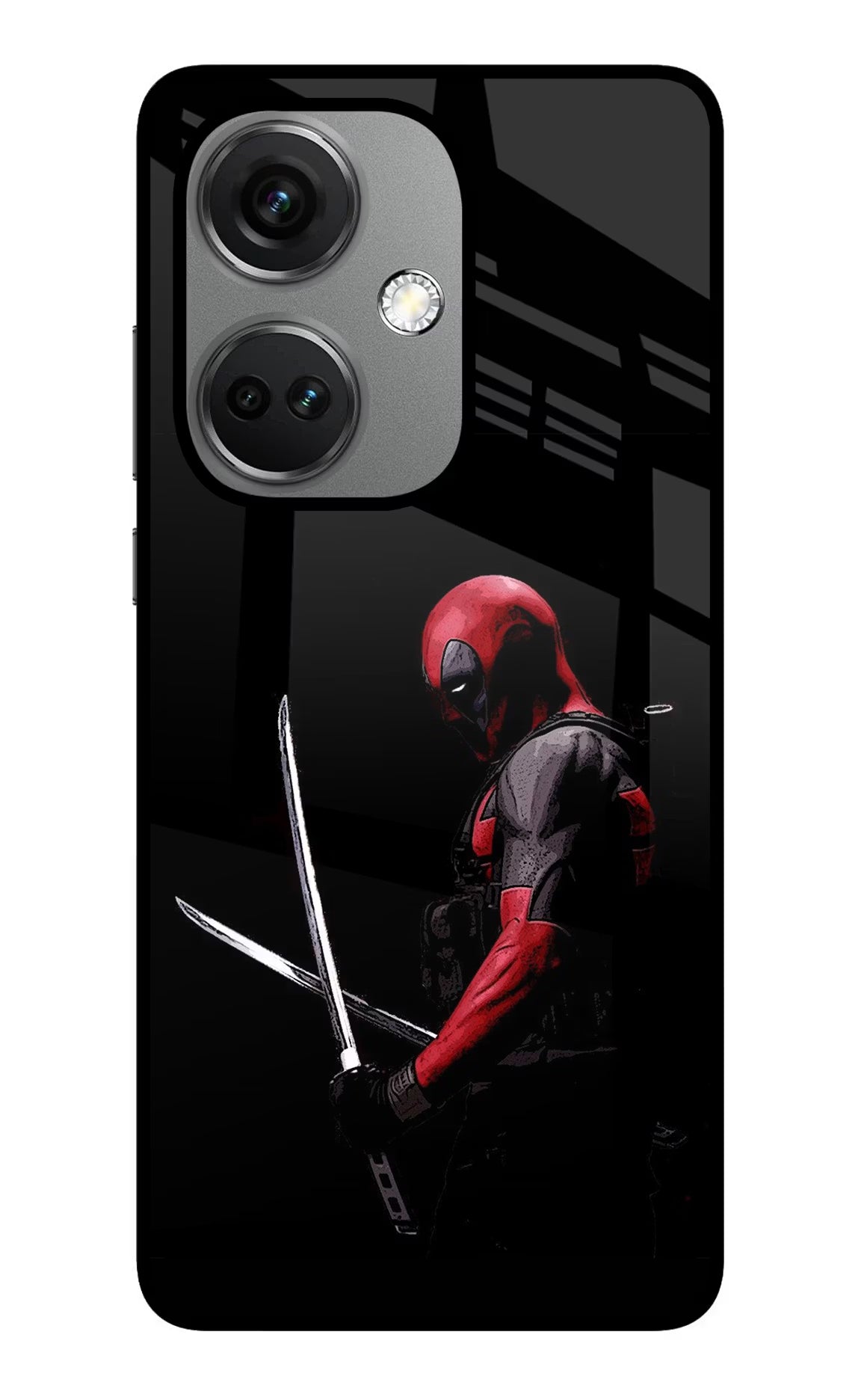 Deadpool OnePlus Nord CE 3 5G Glass Case - Deadpool OnePlus Nord CE 3 5G Glass Case Deadpool OnePlus Nord CE 3 5G Glass Case