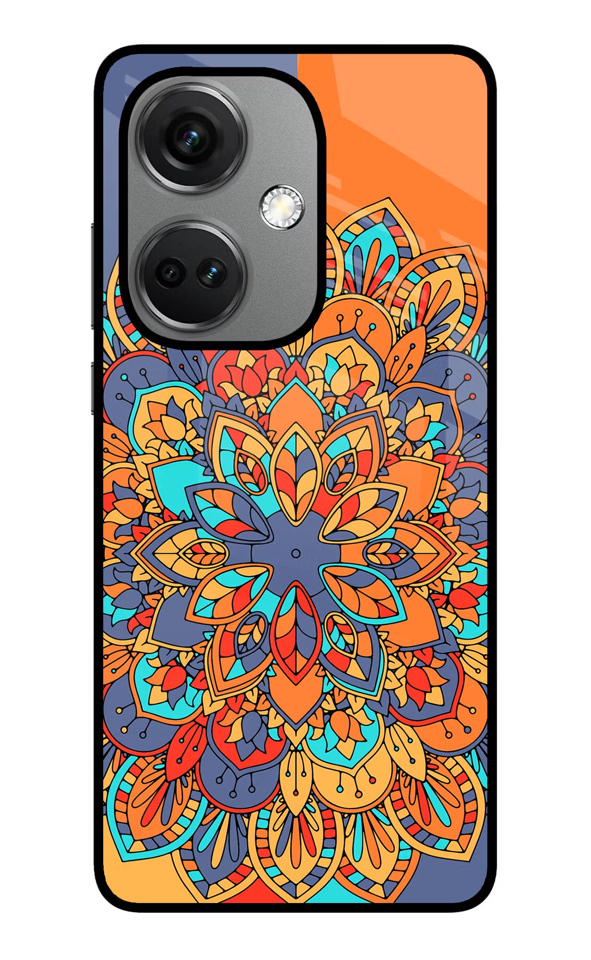 Color Mandala OnePlus Nord CE 3 5G Glass Case - Color Mandala OnePlus Nord CE 3 5G Glass Case Color Mandala OnePlus Nord CE 3 5G Glass Case