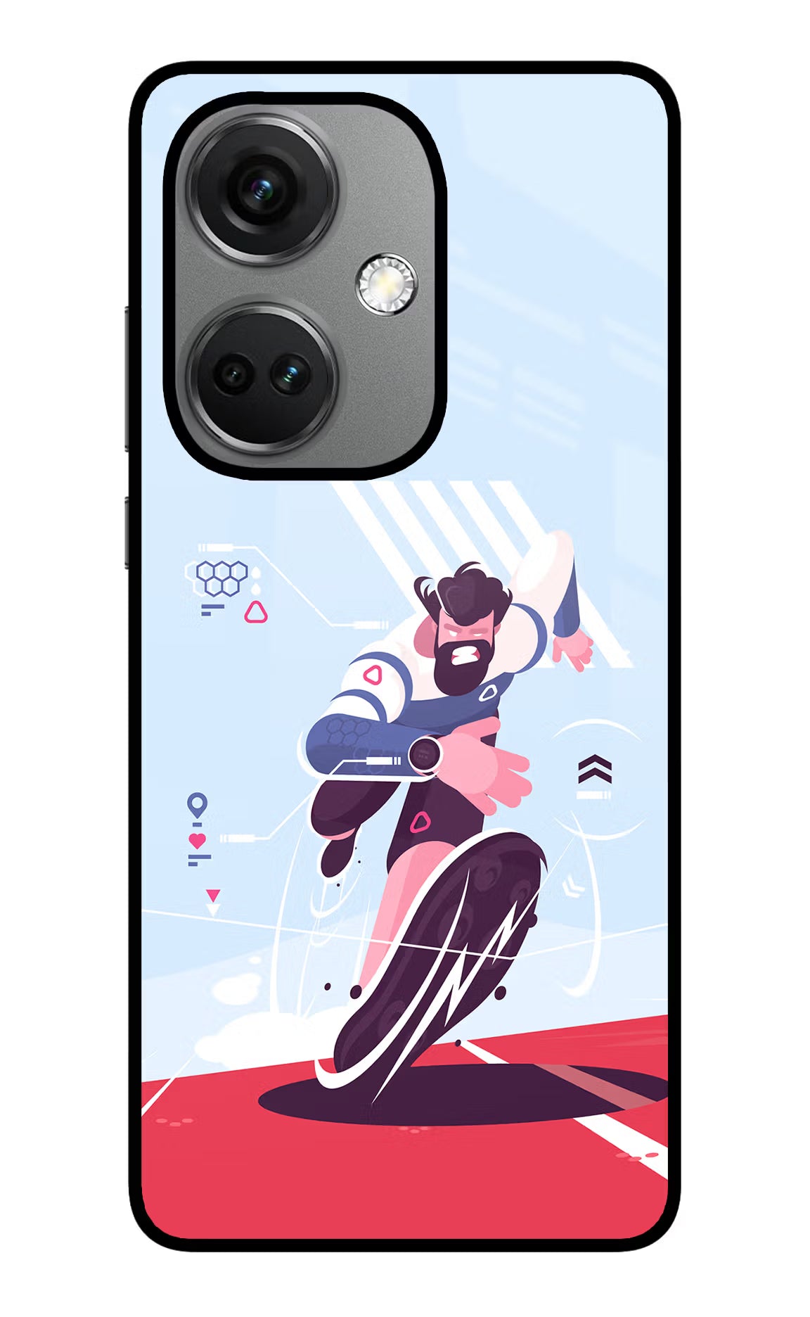 Run Pro OnePlus Nord CE 3 5G Glass Case - Run Pro OnePlus Nord CE 3 5G Glass Case Run Pro OnePlus Nord CE 3 5G Glass Case