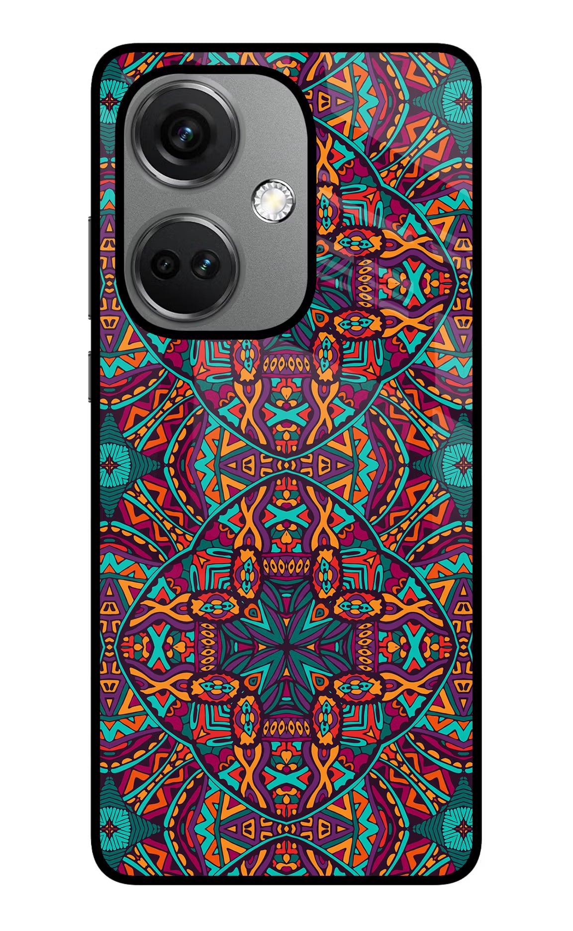 Colour Mandala OnePlus Nord CE 3 5G Glass Case - Colour Mandala OnePlus Nord CE 3 5G Glass Case Colour Mandala OnePlus Nord CE 3 5G Glass Case