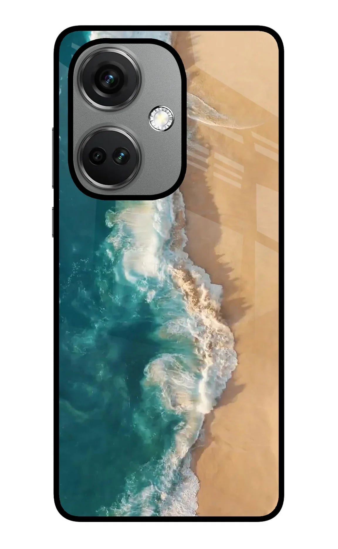 Ocean Beach OnePlus Nord CE 3 5G Glass Case - Ocean Beach OnePlus Nord CE 3 5G Glass Case Ocean Beach OnePlus Nord CE 3 5G Glass Case