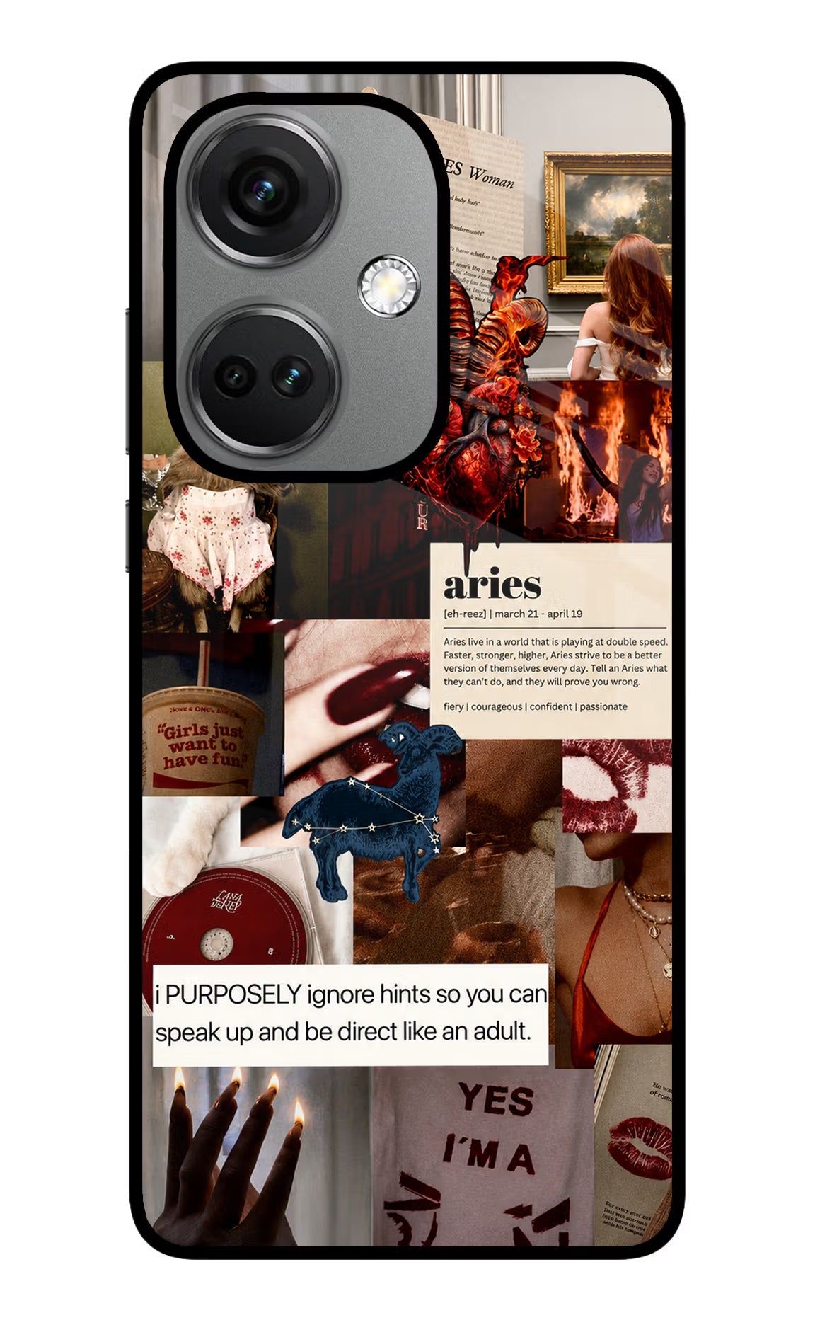 Zodiac Aries OnePlus Nord CE 3 5G Glass Case - Zodiac Aries OnePlus Nord CE 3 5G Glass Case Zodiac Aries OnePlus Nord CE 3 5G Glass Case
