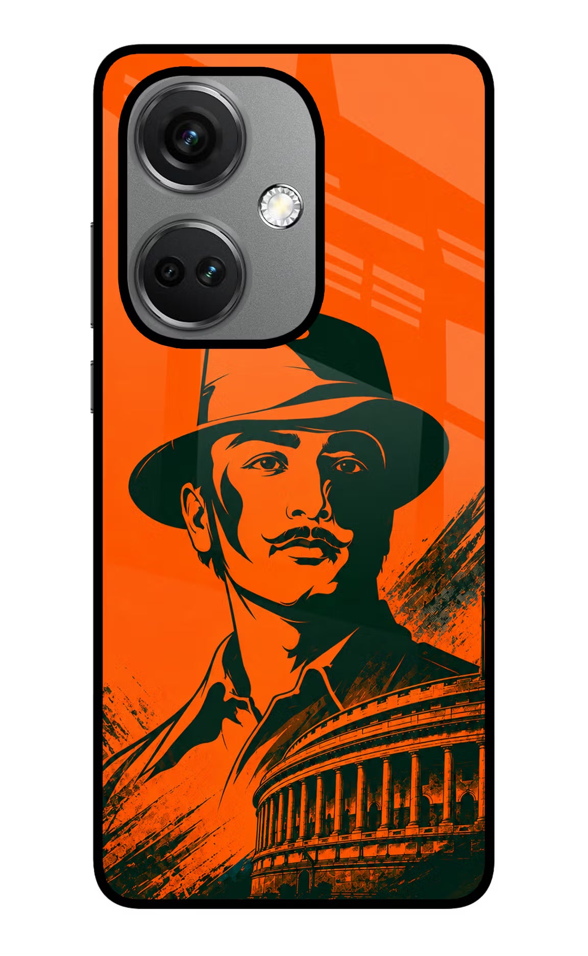 Bhagat Singh Legacy OnePlus Nord CE 3 5G Glass Case - Bhagat Singh Legacy OnePlus Nord CE 3 5G Glass Case Bhagat Singh Legacy OnePlus Nord CE 3 5G Glass Case