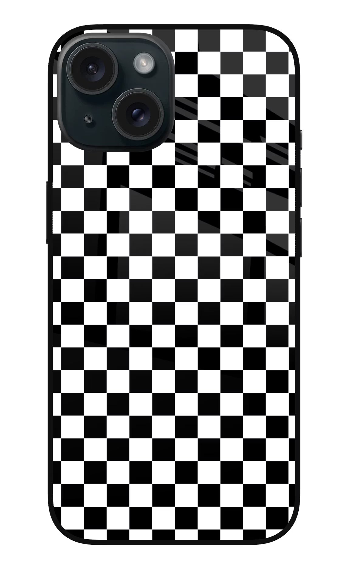 Chess Board iPhone 15 Glass Case - Chess Board iPhone 15 Glass Case Chess Board iPhone 15 Glass Case