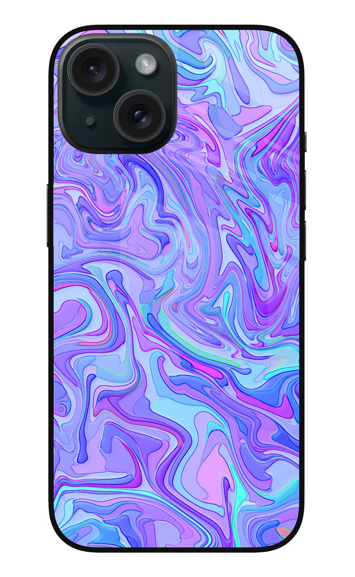 Glitter iPhone 15 Glass Case - Glitter iPhone 15 Glass Case Glitter iPhone 15 Glass Case