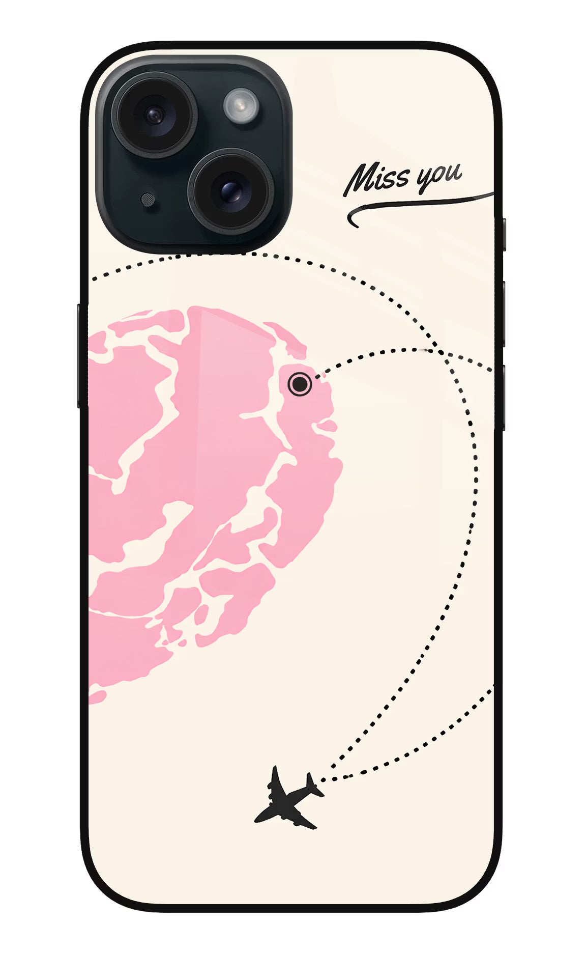 Miss Orbit iPhone 15 Glass Case - Miss Orbit iPhone 15 Glass Case Miss Orbit iPhone 15 Glass Case