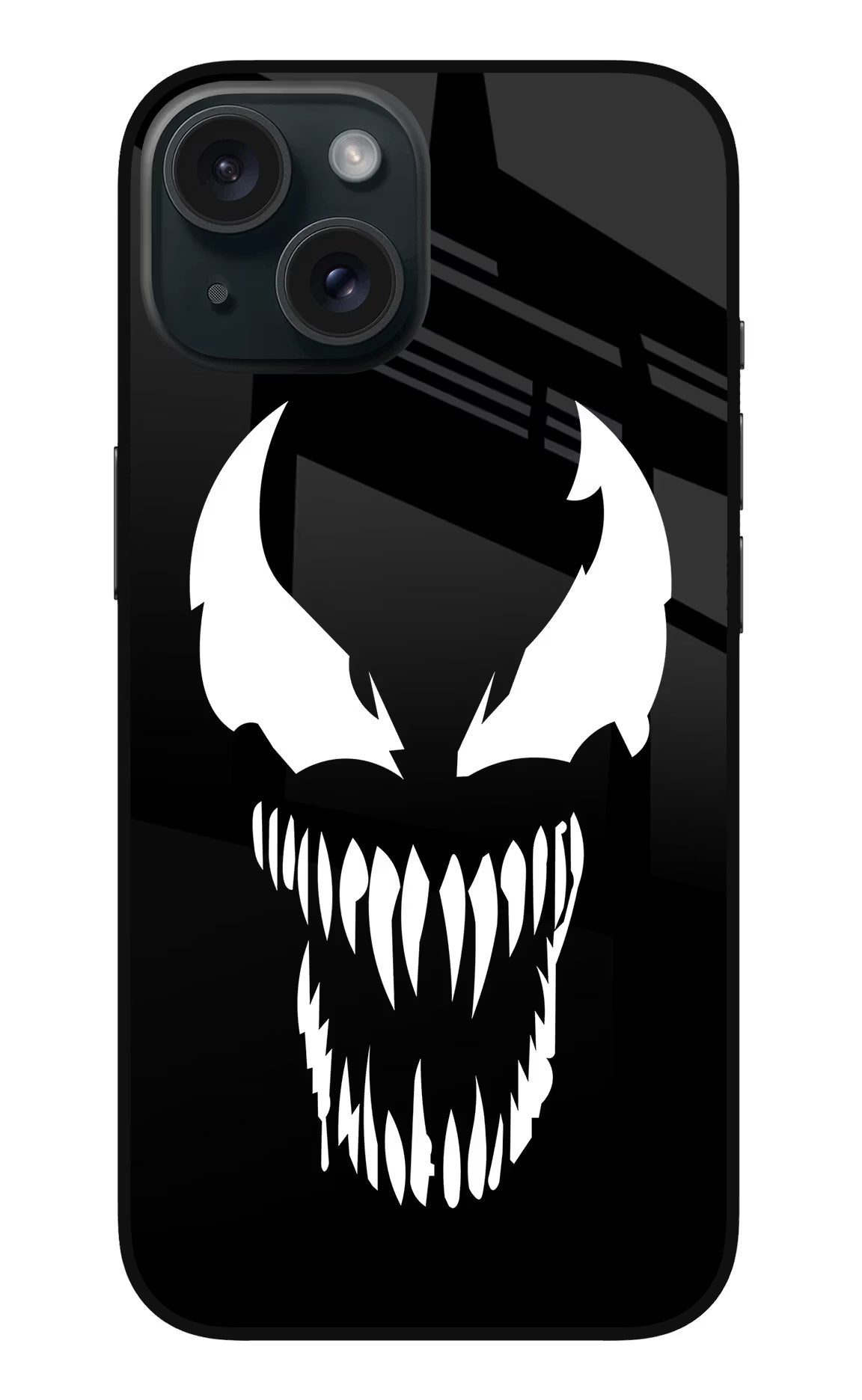 Venom iPhone 15 Plus Glass Case - Venom iPhone 15 Plus Glass Case Venom iPhone 15 Plus Glass Case