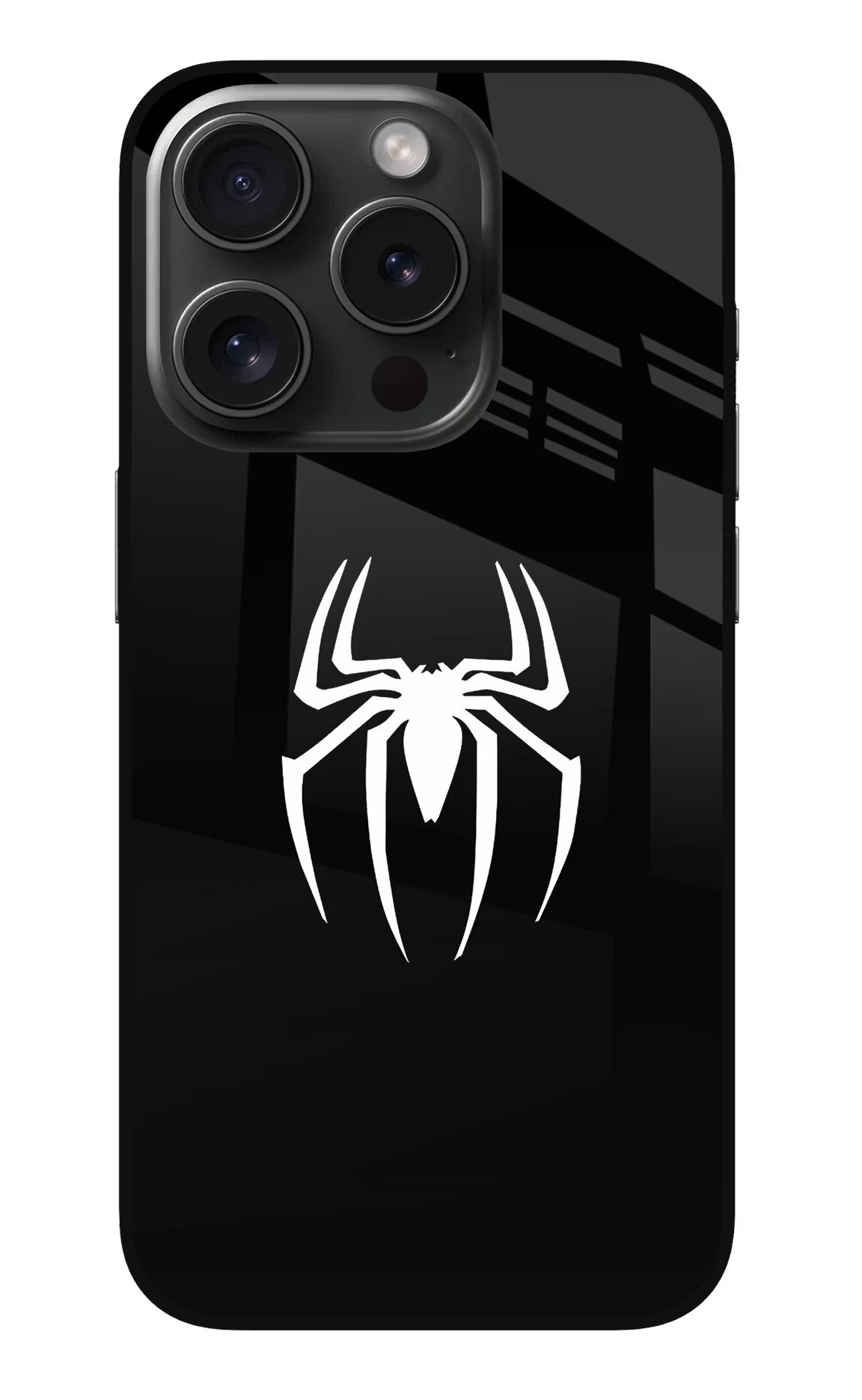 Miles Symbol iPhone 15 Pro Glass Case - Miles Symbol iPhone 15 Pro Glass Case Miles Symbol iPhone 15 Pro Glass Case
