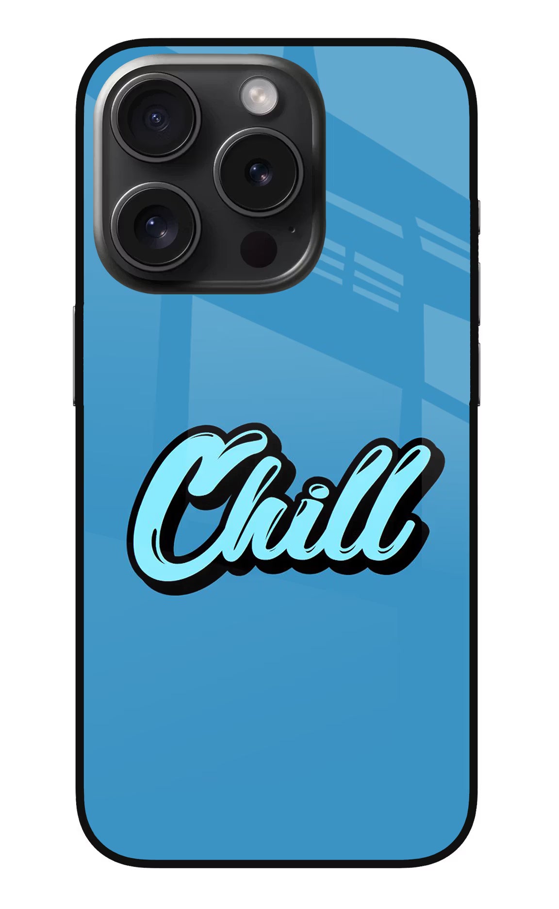 Chill iPhone 15 Pro Max Glass Case - Chill iPhone 15 Pro Max Glass Case Chill iPhone 15 Pro Max Glass Case