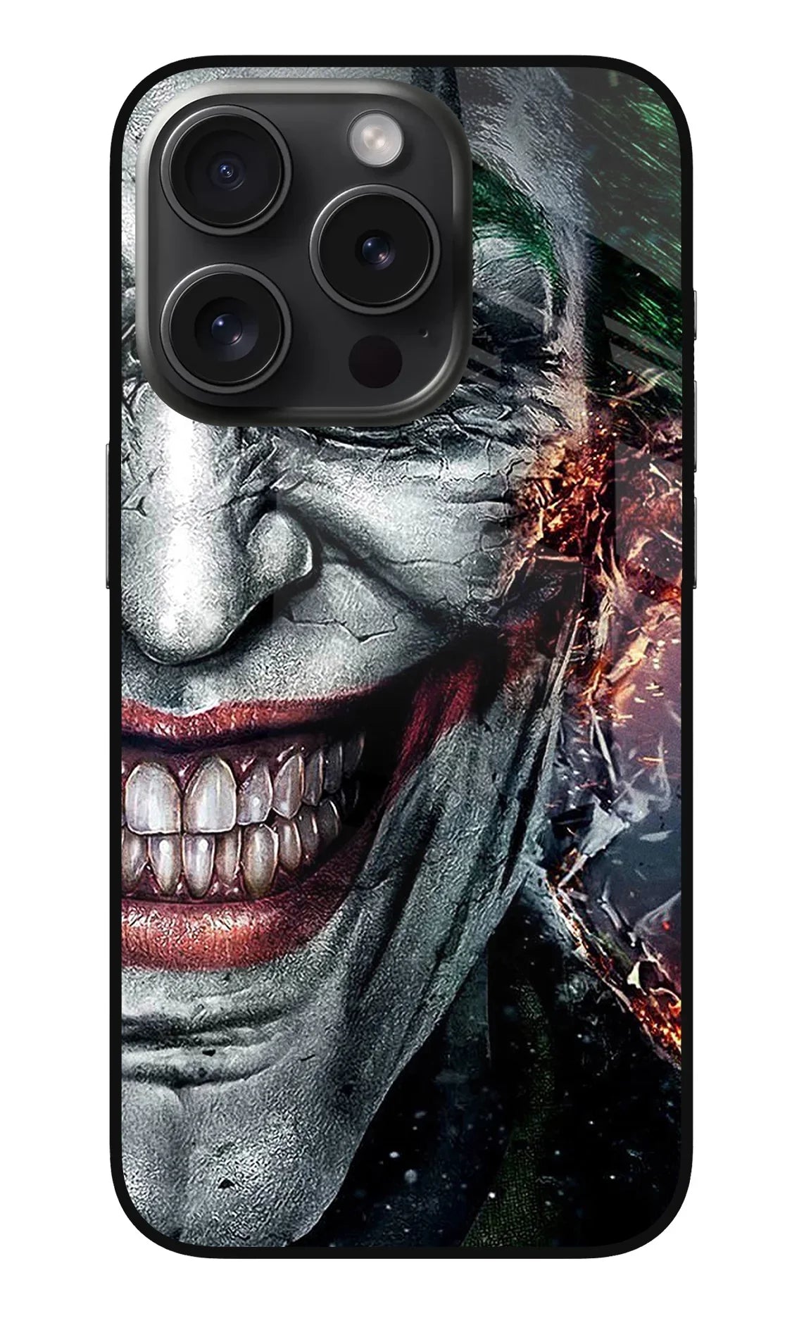 Joker Cam iPhone 15 Pro Max Glass Case - Joker Cam iPhone 15 Pro Max Glass Case Joker Cam iPhone 15 Pro Max Glass Case