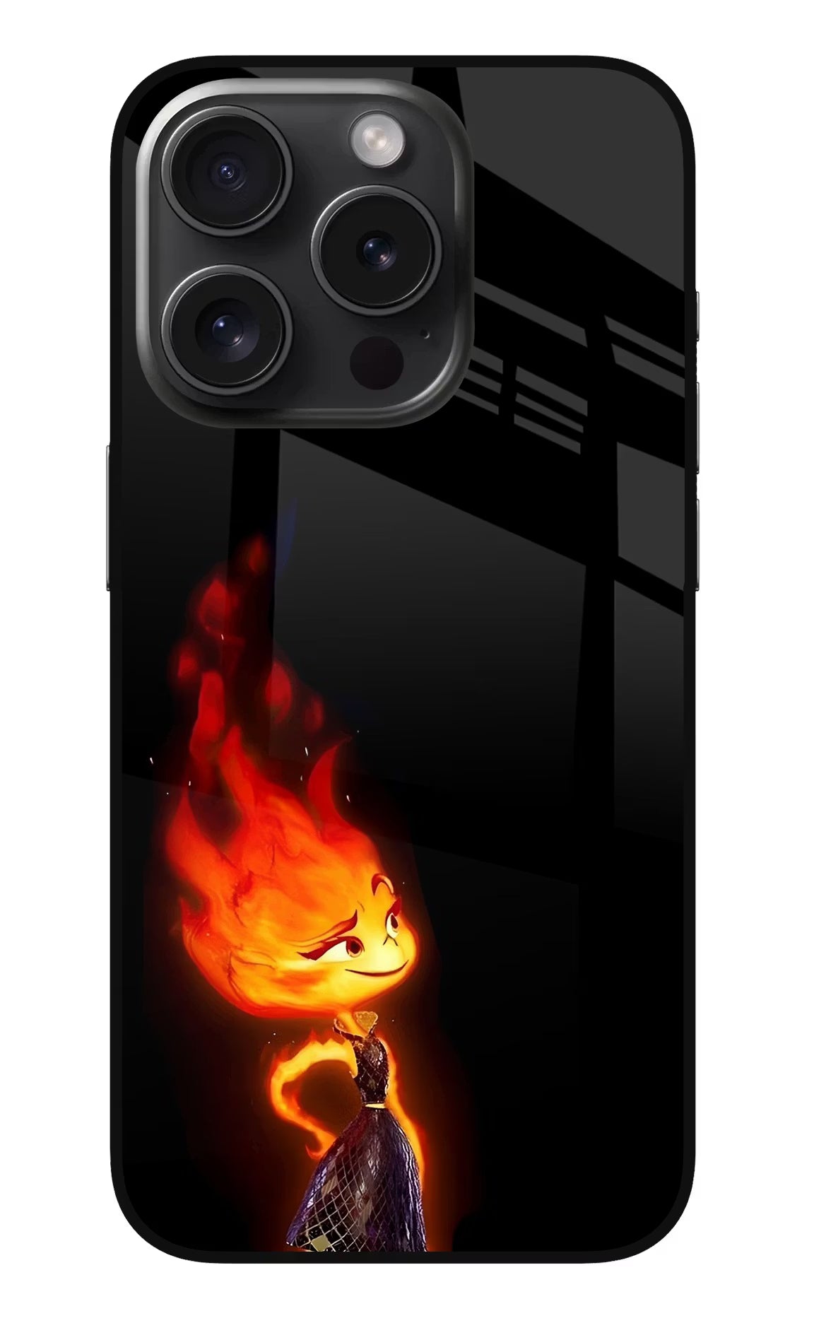 Ember Flame iPhone 15 Pro Max Glass Case - Ember Flame iPhone 15 Pro Max Glass Case Ember Flame iPhone 15 Pro Max Glass Case