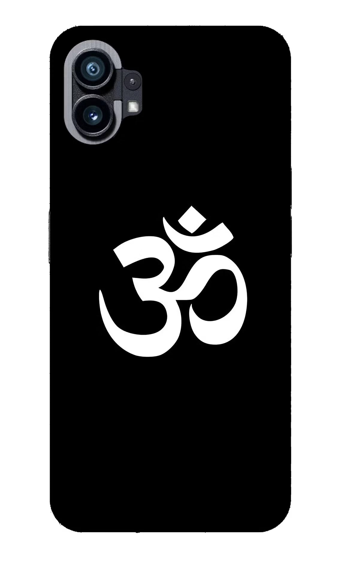 Om Nothing Phone 1 Glass Case Back Cover by Casekaro