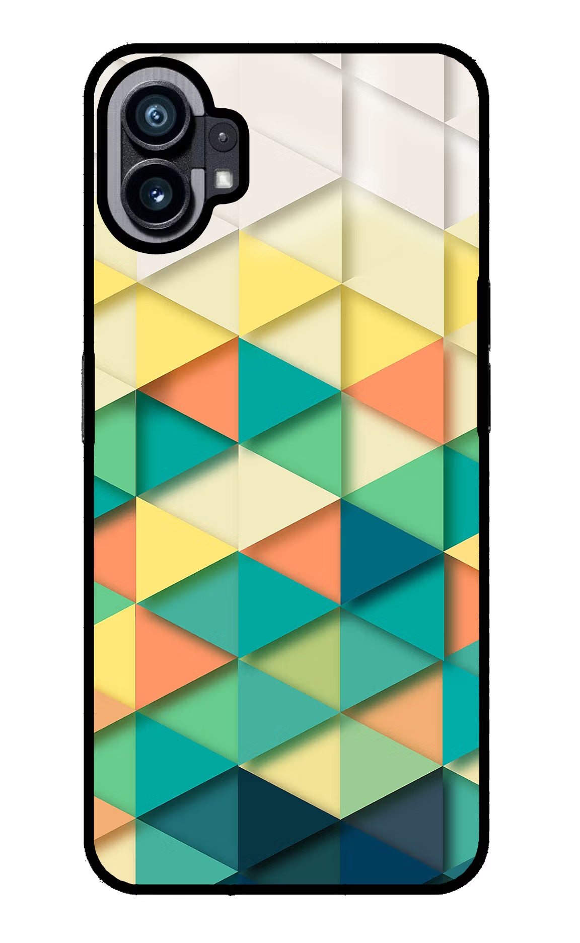Abstract Nothing Phone 1 Glass Case Back Cover by Casekaro
