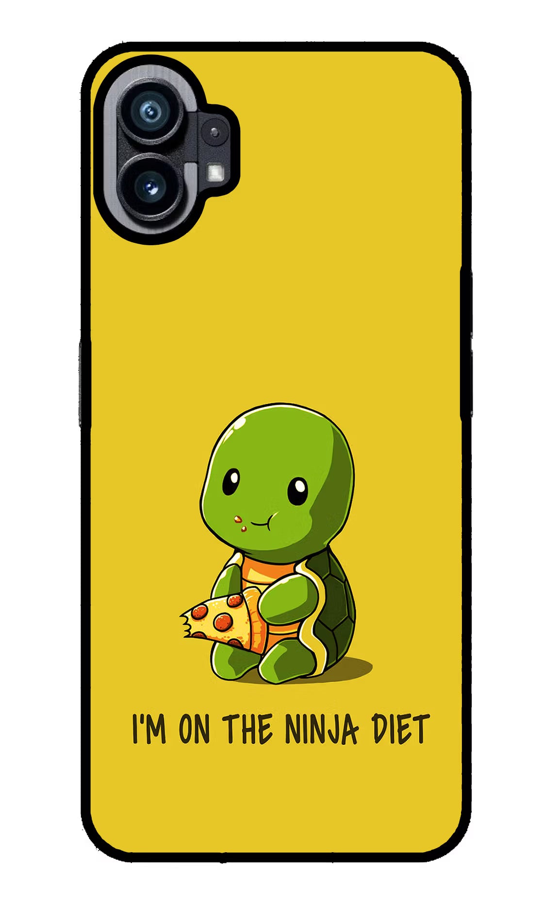 I'm on Ninja Diet Nothing Phone 1 Glass Case Back Cover by Casekaro
