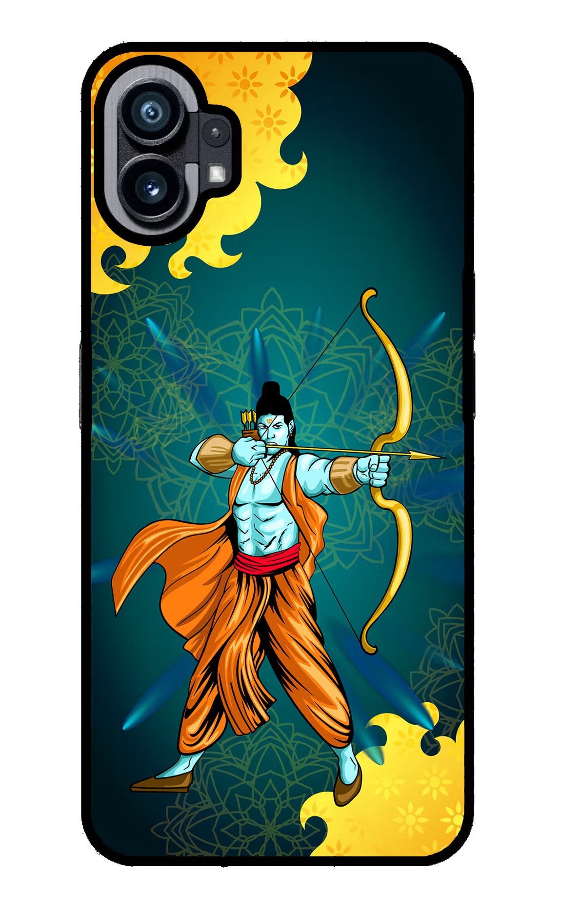 Lord Ram - 6 Nothing Phone 1 Glass Case - Lord Ram - 6 Nothing Phone 1 Glass Case Lord Ram - 6 Nothing Phone 1 Glass Case