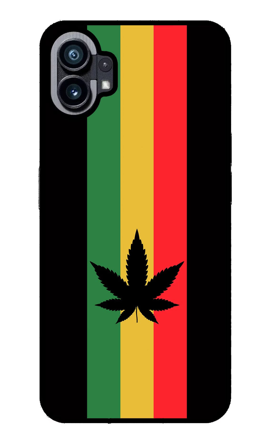 Weed Flag Nothing Phone 1 Glass Case - Weed Flag Nothing Phone 1 Glass Case Weed Flag Nothing Phone 1 Glass Case