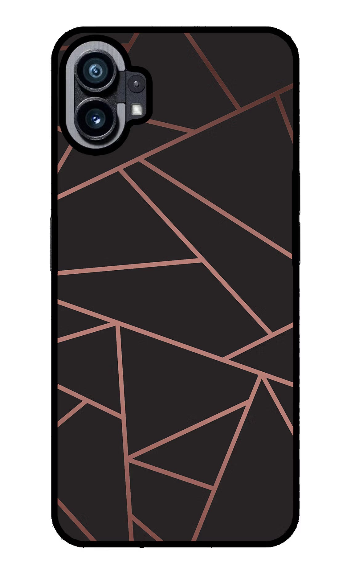 Geometric Pattern Nothing Phone 1 Glass Case Back Cover by Casekaro