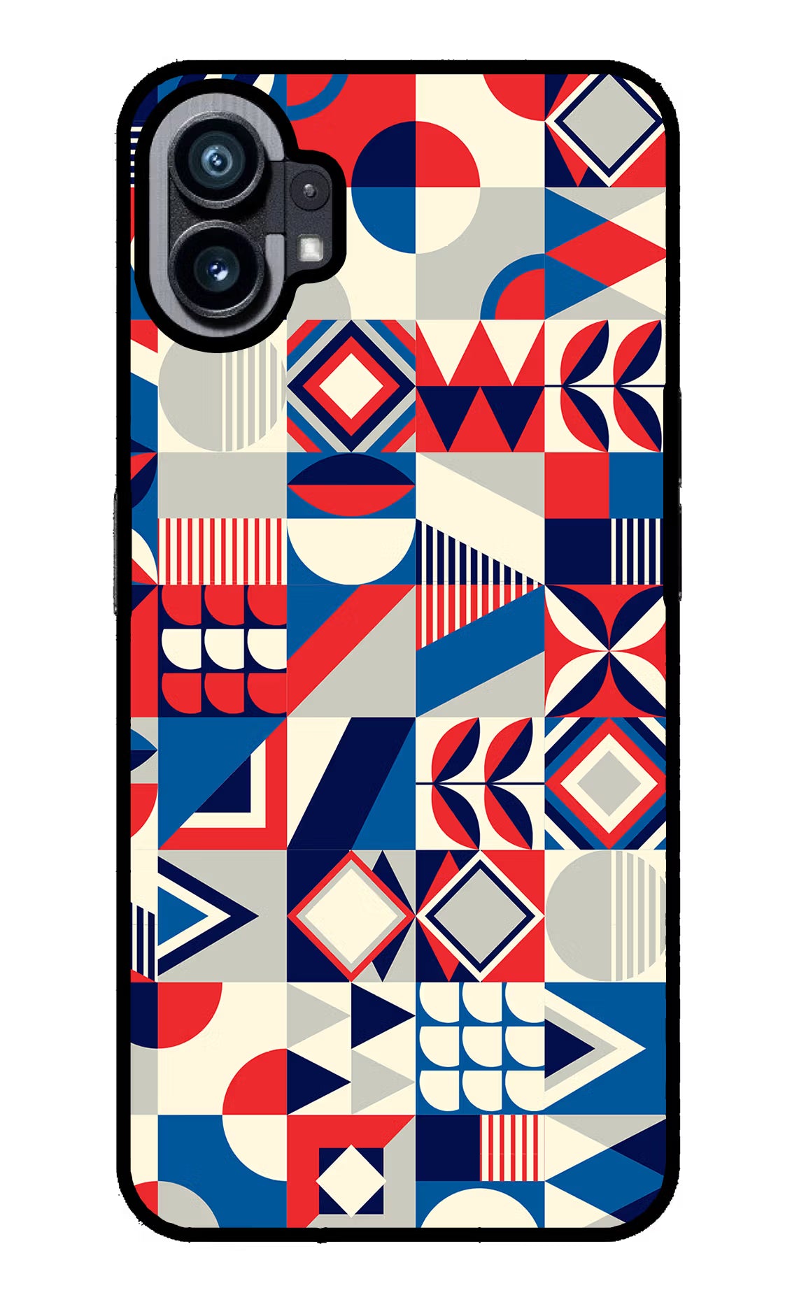 Colorful Pattern Nothing Phone 1 Glass Case - Colorful Pattern Nothing Phone 1 Glass Case Colorful Pattern Nothing Phone 1 Glass Case