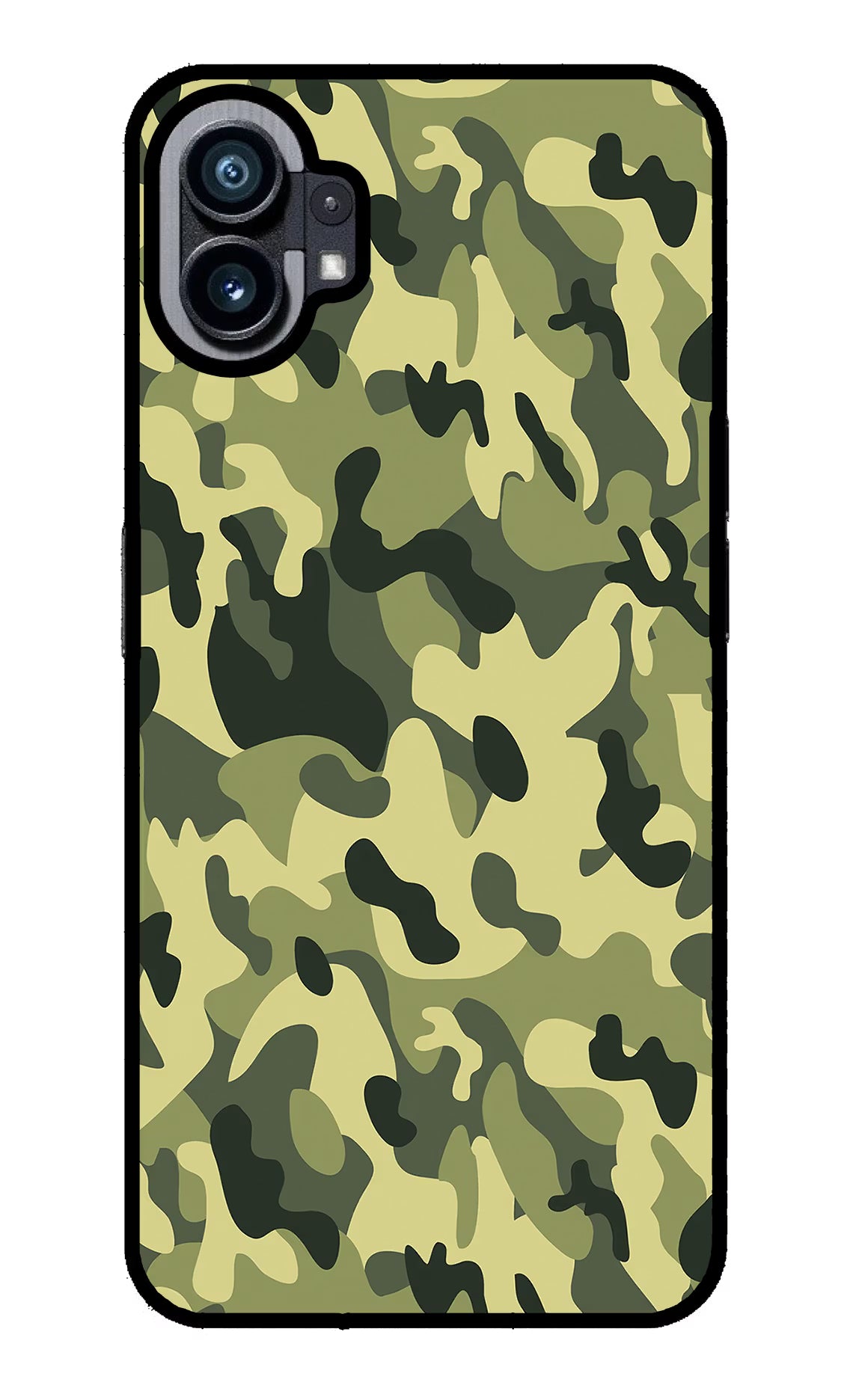 Camouflage Nothing Phone 1 Glass Case - Camouflage Nothing Phone 1 Glass Case Camouflage Nothing Phone 1 Glass Case