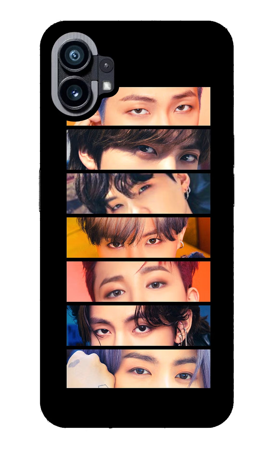 BTS Eyes Nothing Phone 1 Glass Case - BTS Eyes Nothing Phone 1 Glass Case BTS Eyes Nothing Phone 1 Glass Case