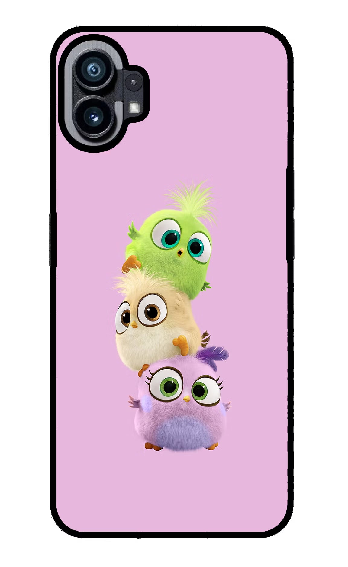 Cute Little Birds Nothing Phone 1 Glass Case - Cute Little Birds Nothing Phone 1 Glass Case Cute Little Birds Nothing Phone 1 Glass Case