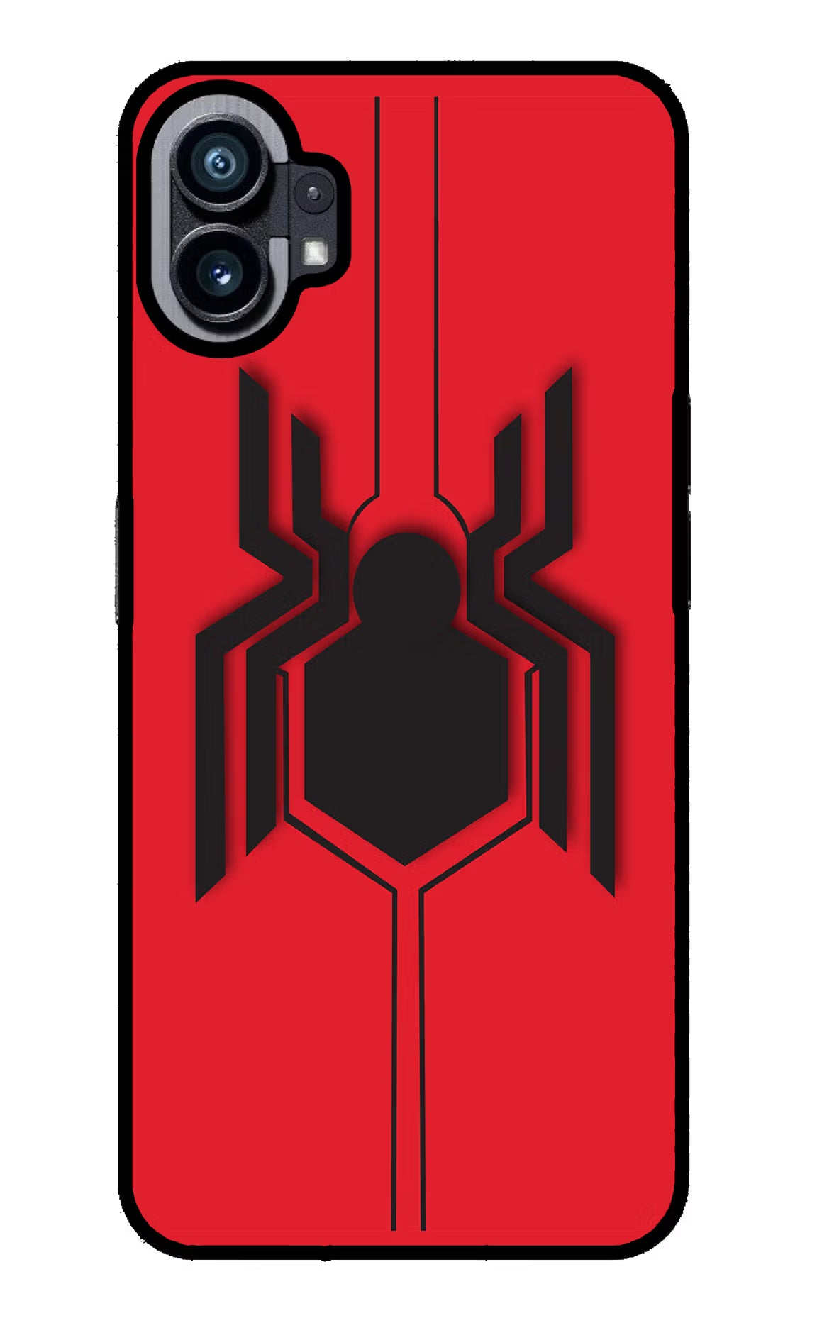Spider Nothing Phone 1 Glass Case Back Cover by Casekaro