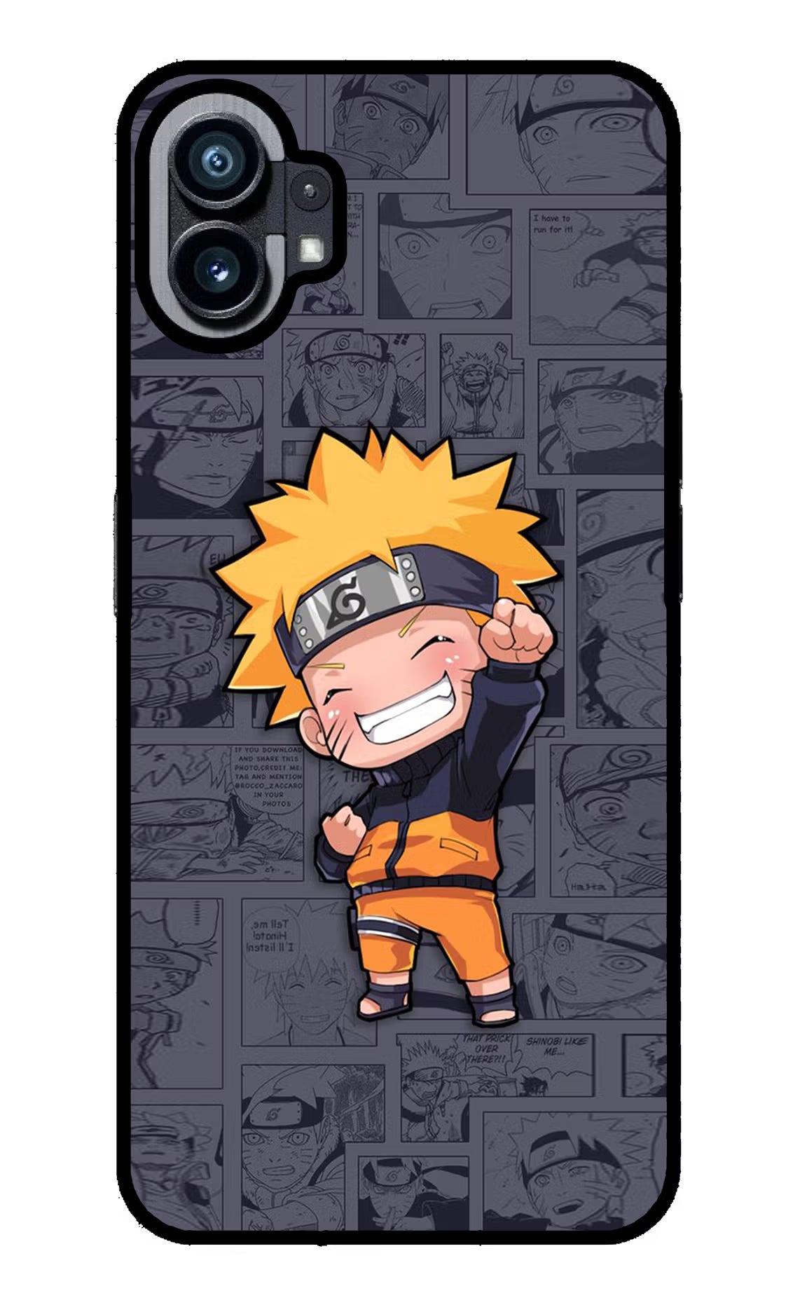 Chota Naruto Nothing Phone 1 Glass Case - Chota Naruto Nothing Phone 1 Glass Case Chota Naruto Nothing Phone 1 Glass Case