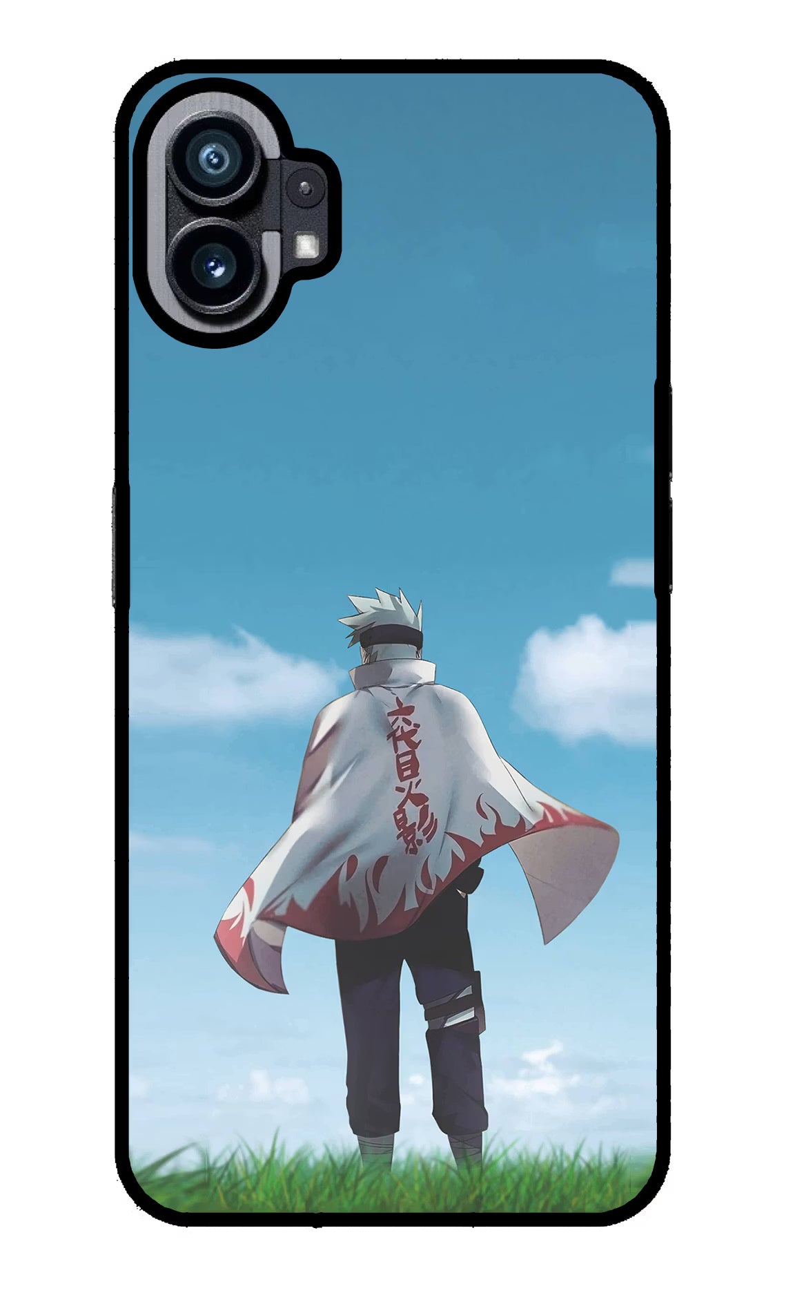 Kakashi Nothing Phone 1 Glass Case Back Cover by Casekaro