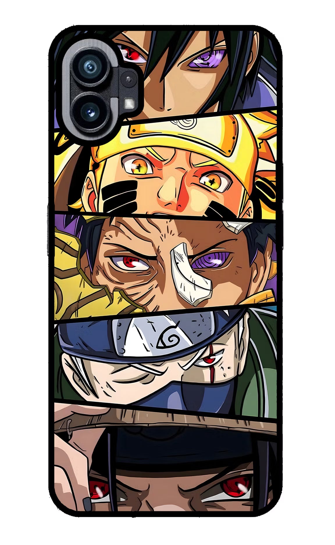 Naruto Character Nothing Phone 1 Glass Case Back Cover by Casekaro
