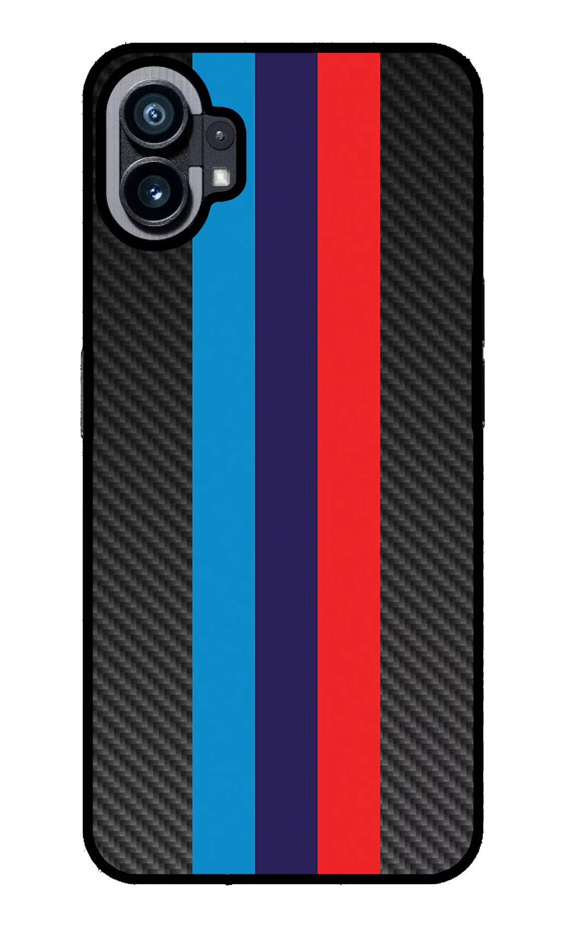 BMW Stripes Pattern Nothing Phone 1 Glass Case - BMW Stripes Pattern Nothing Phone 1 Glass Case BMW Stripes Pattern Nothing Phone 1 Glass Case