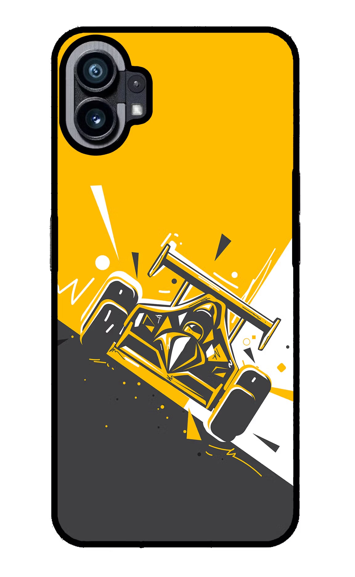 Track King Nothing Phone 1 Glass Case - Track King Nothing Phone 1 Glass Case Track King Nothing Phone 1 Glass Case