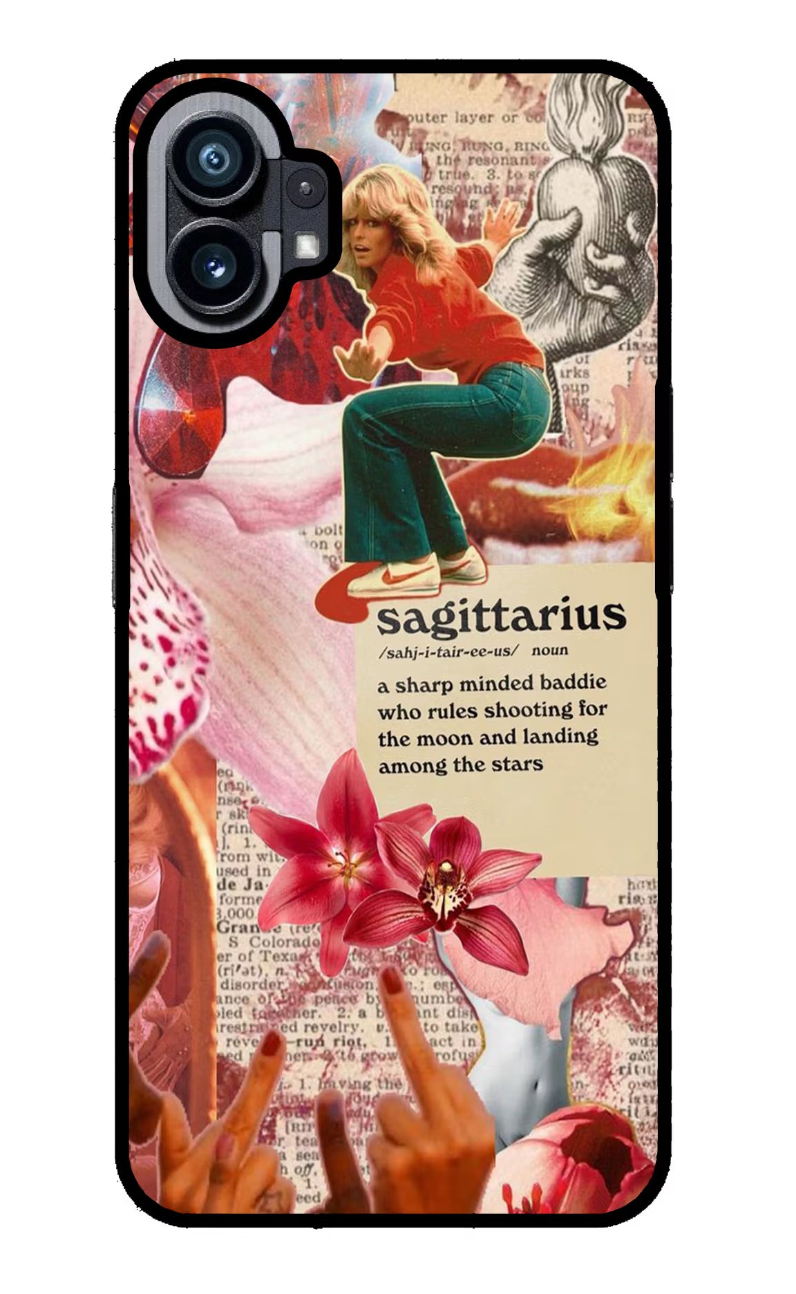 Sagittarius Zodiac Nothing Phone 1 Glass Case - Sagittarius Zodiac Nothing Phone 1 Glass Case Sagittarius Zodiac Nothing Phone 1 Glass Case