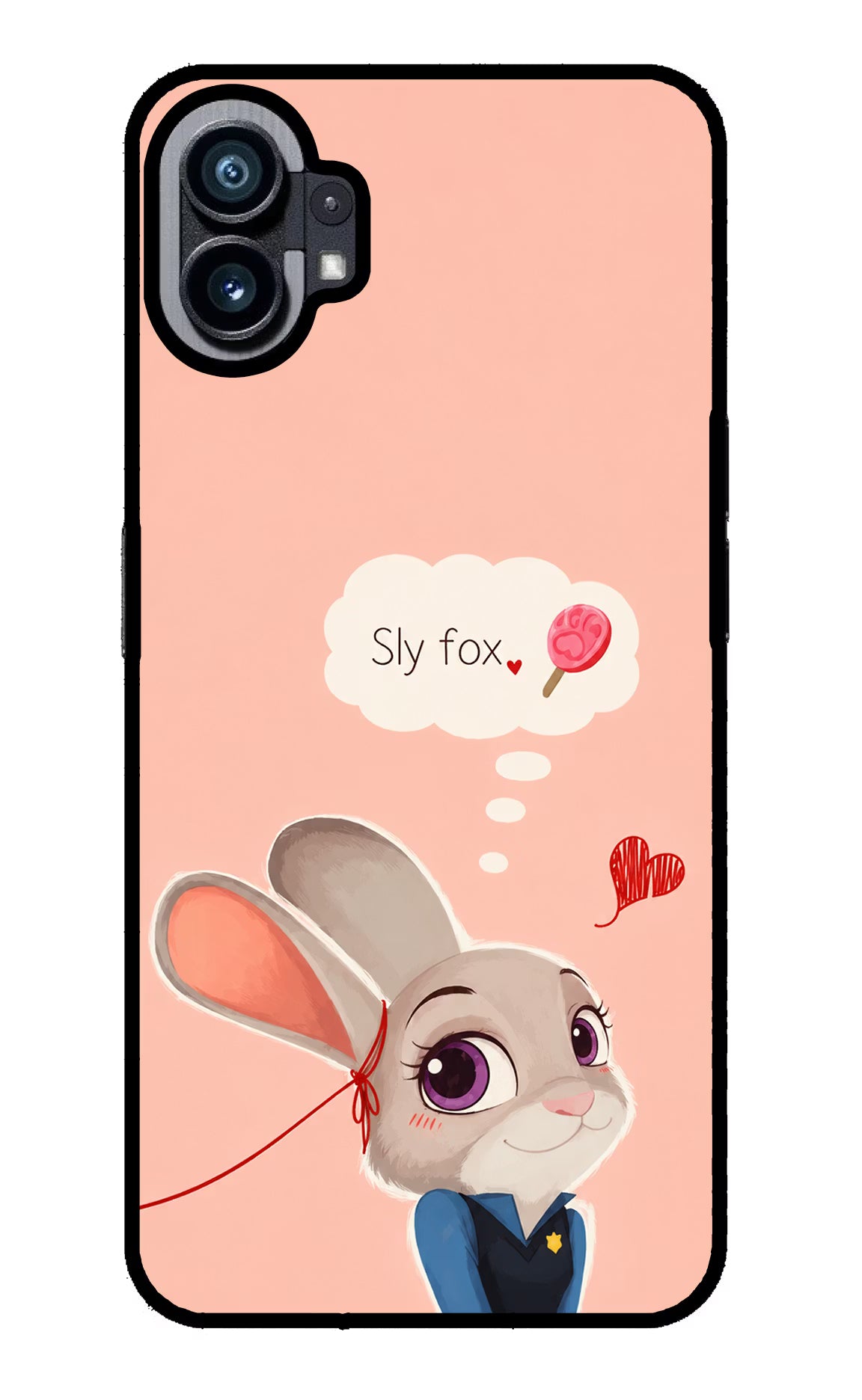 Judy Charm Nothing Phone 1 Glass Case - Judy Charm Nothing Phone 1 Glass Case Judy Charm Nothing Phone 1 Glass Case