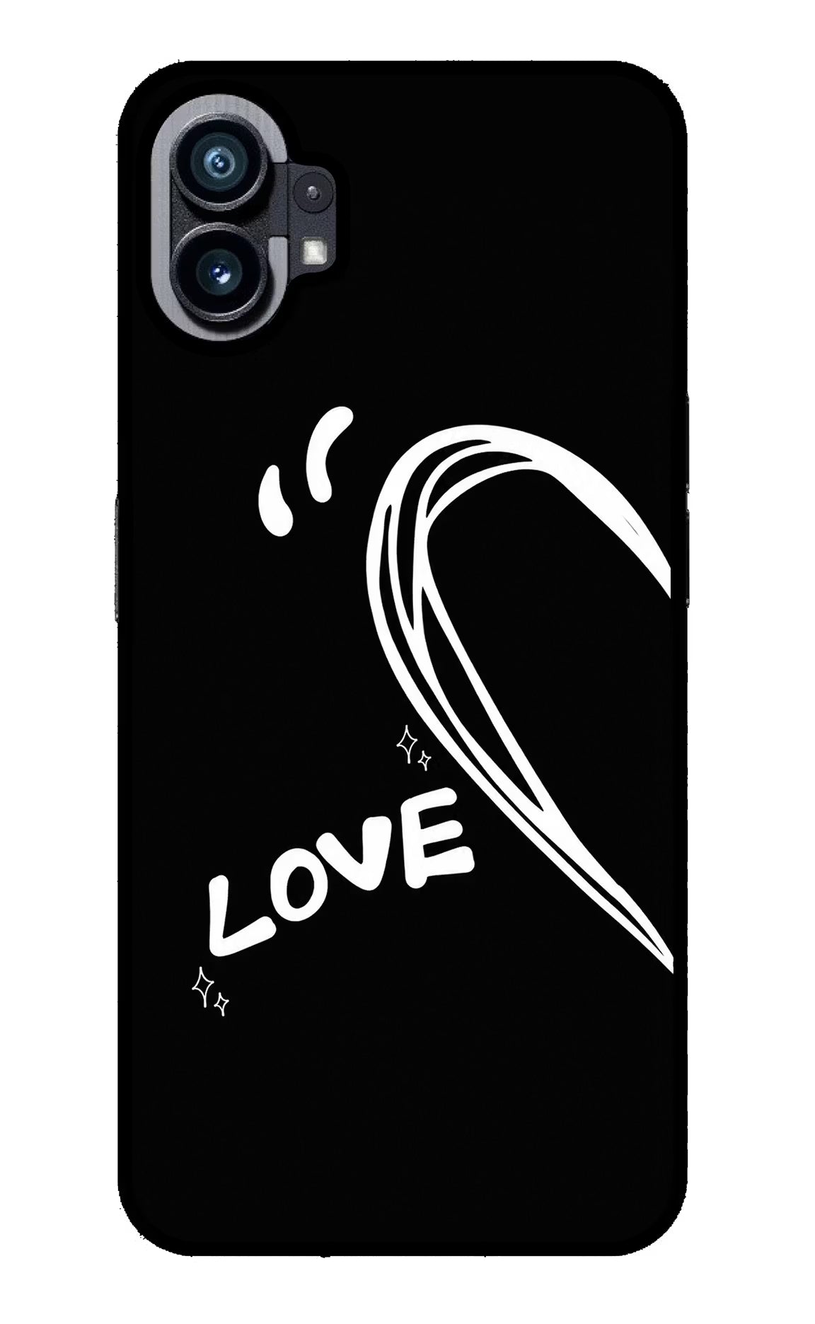 Love Line Nothing Phone 1 Glass Case - Love Line Nothing Phone 1 Glass Case Love Line Nothing Phone 1 Glass Case