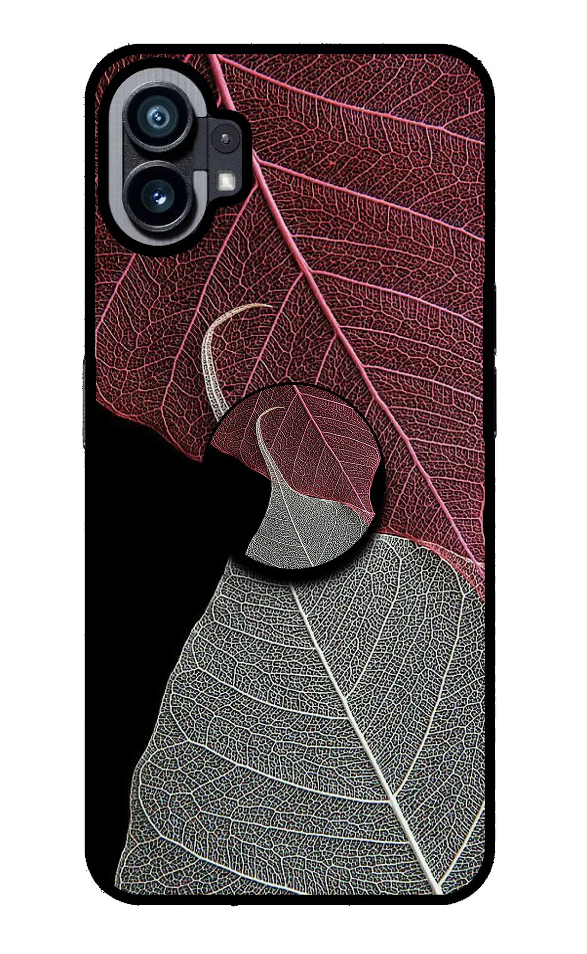Leaf Pattern Nothing Phone 1 Pop Case by Casekaro