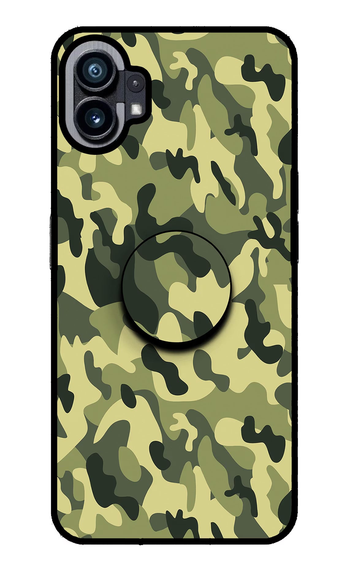 Camouflage Nothing Phone 1 Pop Case by Casekaro