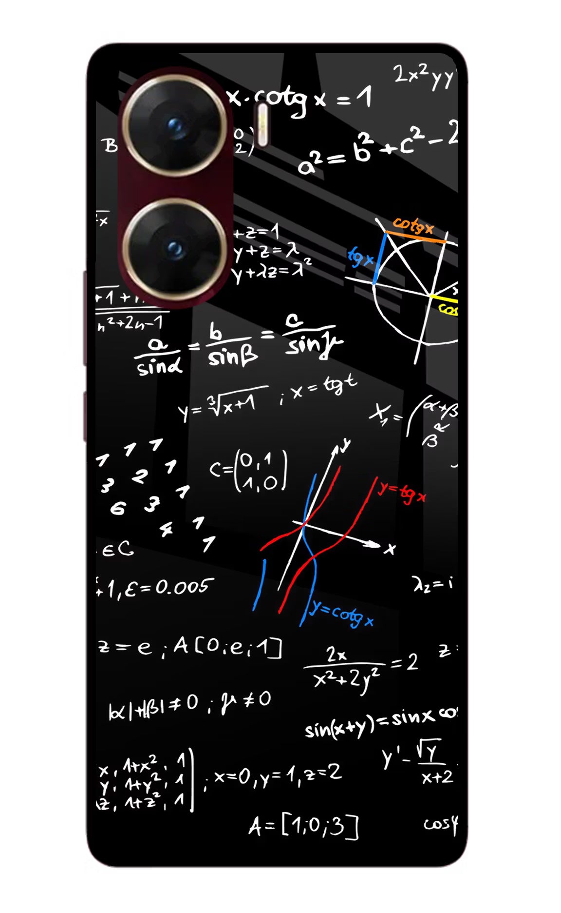 Mathematics Formula Vivo V29E Glass Case - Mathematics Formula Vivo V29E Glass Case Mathematics Formula Vivo V29E Glass Case