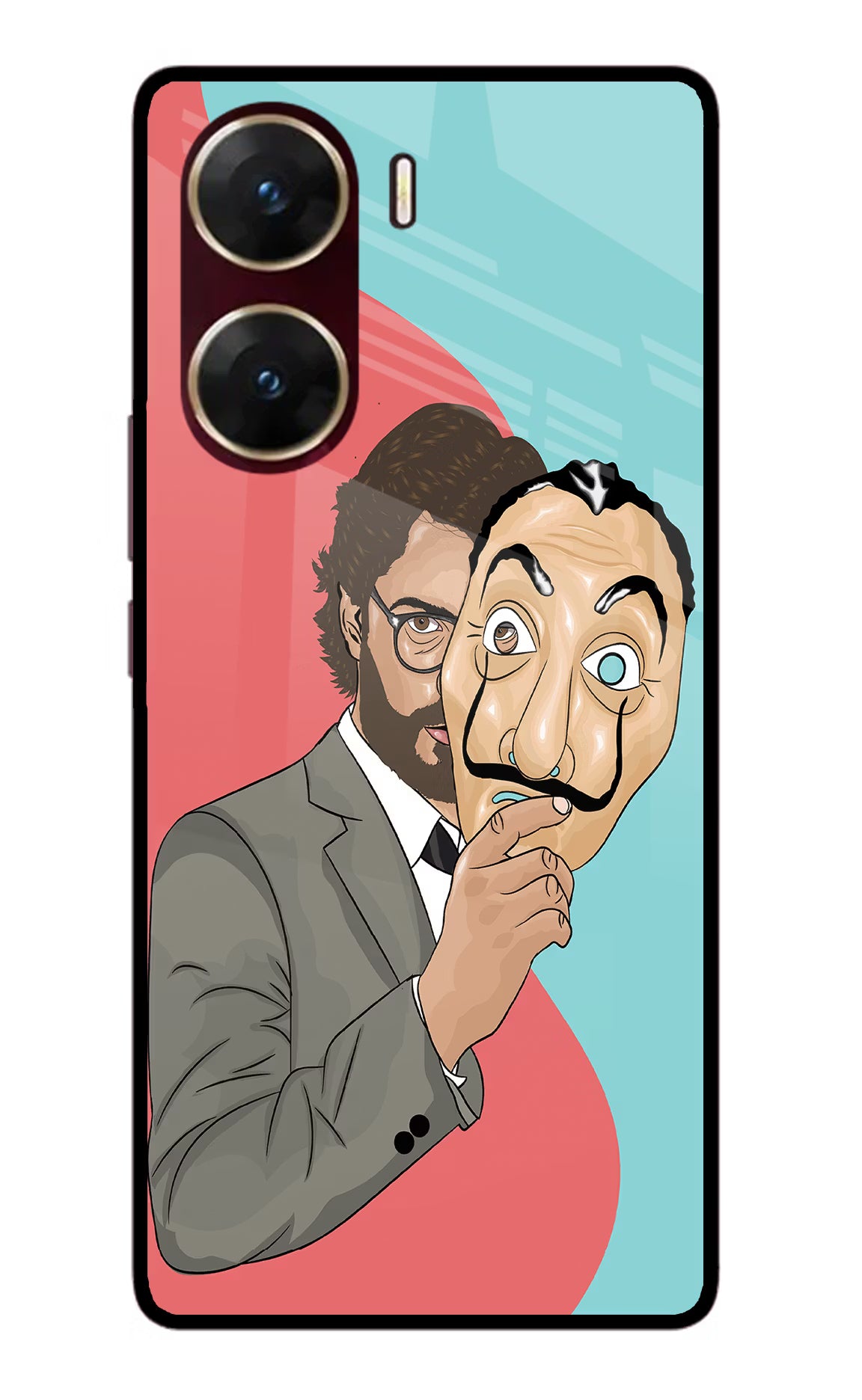 Professor Vivo V29E Glass Case - Professor Vivo V29E Glass Case Professor Vivo V29E Glass Case