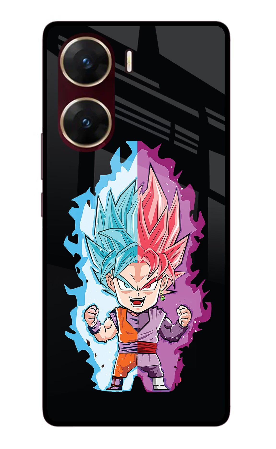 Chota Goku Vivo V29E Glass Case - Chota Goku Vivo V29E Glass Case Chota Goku Vivo V29E Glass Case