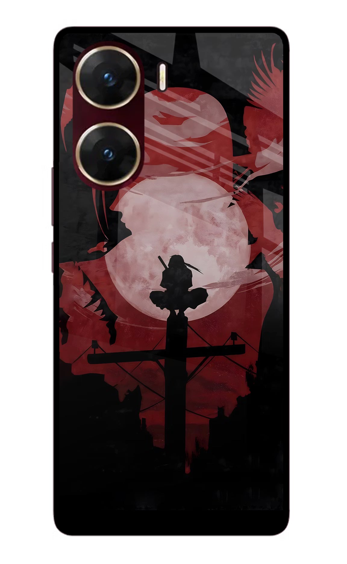 Naruto Anime Vivo V29E Glass Case - Naruto Anime Vivo V29E Glass Case Naruto Anime Vivo V29E Glass Case