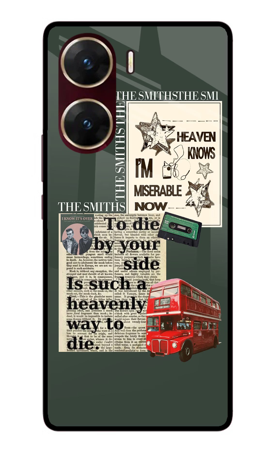 The Smiths Vivo V29E Glass Case - The Smiths Vivo V29E Glass Case The Smiths Vivo V29E Glass Case