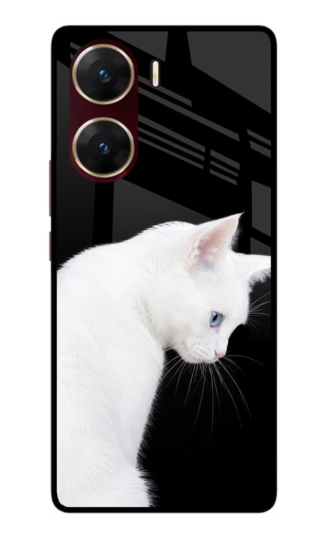 Snow Gaze Vivo V29E Glass Case - Snow Gaze Vivo V29E Glass Case Snow Gaze Vivo V29E Glass Case