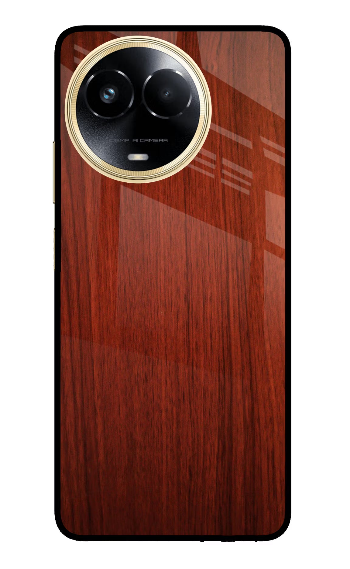 Wooden Plain Pattern Realme 11 5G/11X 5G/C67 Glass Case - Wooden Plain Pattern Realme 11 5G/11X 5G/C67 Glass Case Wooden Plain Pattern Realme 11 5G/11X 5G/C67 Glass Case