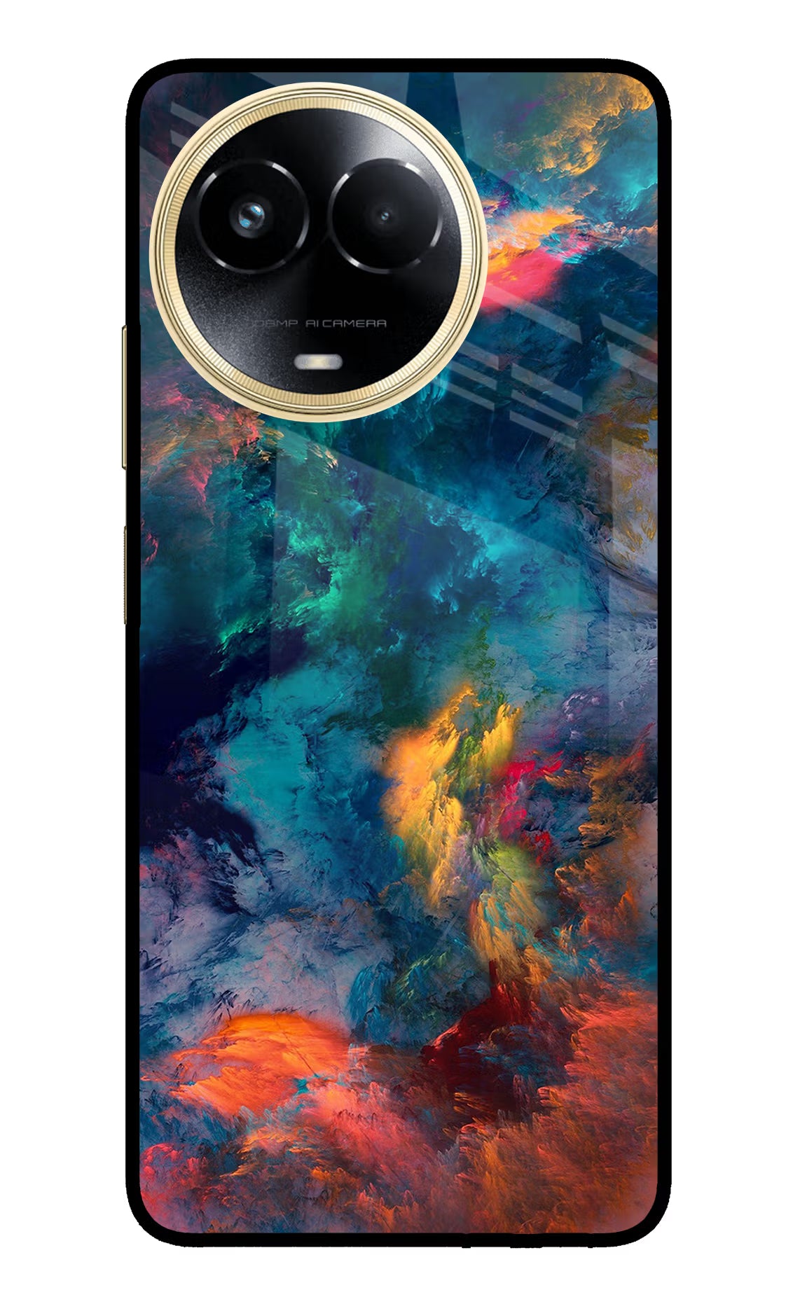 Artwork Paint Realme 11 5G/11X 5G/C67 Glass Case - Artwork Paint Realme 11 5G/11X 5G/C67 Glass Case Artwork Paint Realme 11 5G/11X 5G/C67 Glass Case