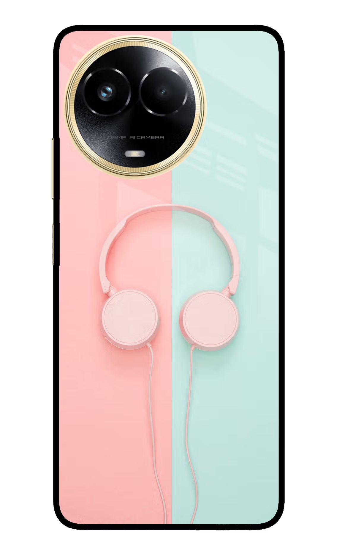 Music Lover Realme 11 5G/11X 5G/C67 Glass Case - Music Lover Realme 11 5G/11X 5G/C67 Glass Case Music Lover Realme 11 5G/11X 5G/C67 Glass Case