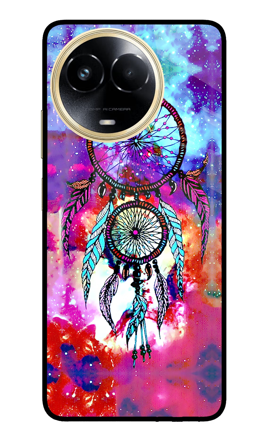 Dream Catcher Abstract Realme 11 5G/11X 5G/C67 Glass Case - Dream Catcher Abstract Realme 11 5G/11X 5G/C67 Glass Case Dream Catcher Abstract Realme 11 5G/11X 5G/C67 Glass Case