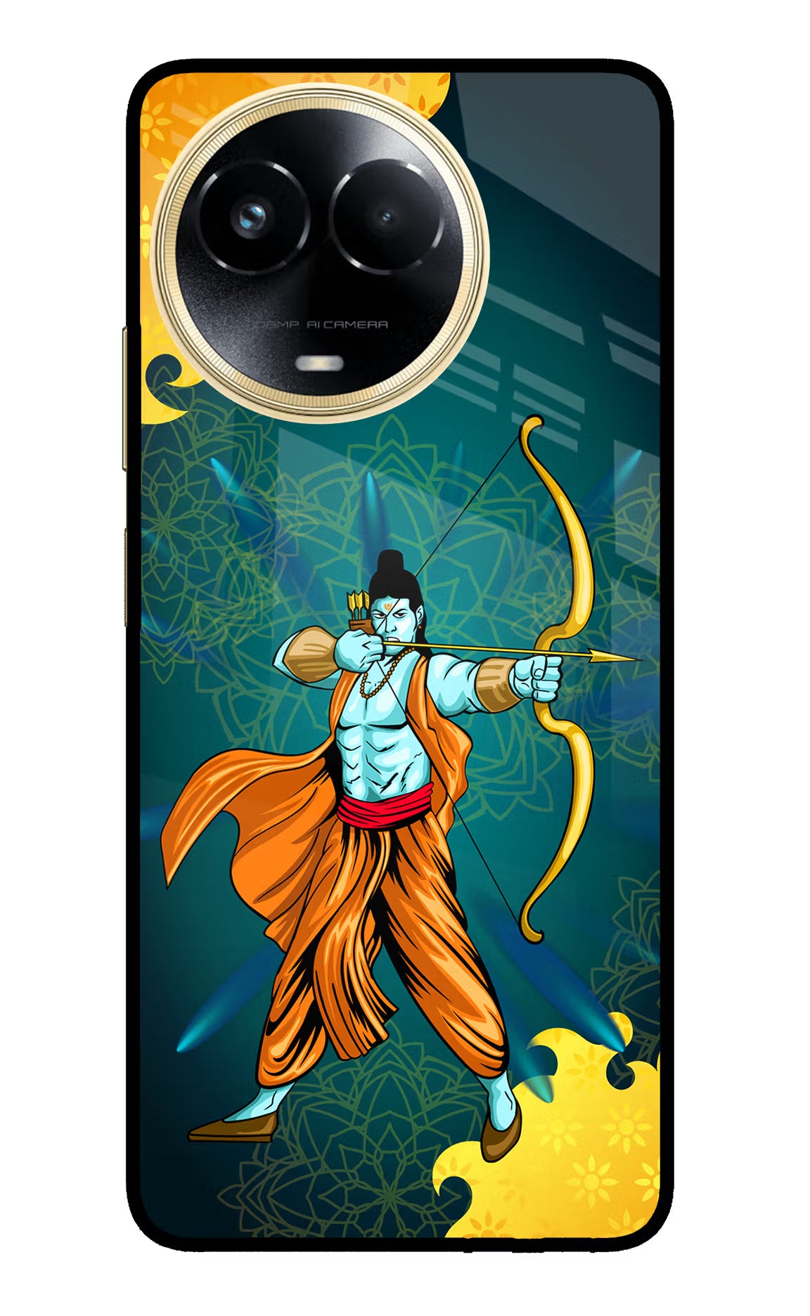 Lord Ram - 6 Realme 11 5G/11X 5G/C67 Glass Case - Lord Ram - 6 Realme 11 5G/11X 5G/C67 Glass Case Lord Ram - 6 Realme 11 5G/11X 5G/C67 Glass Case