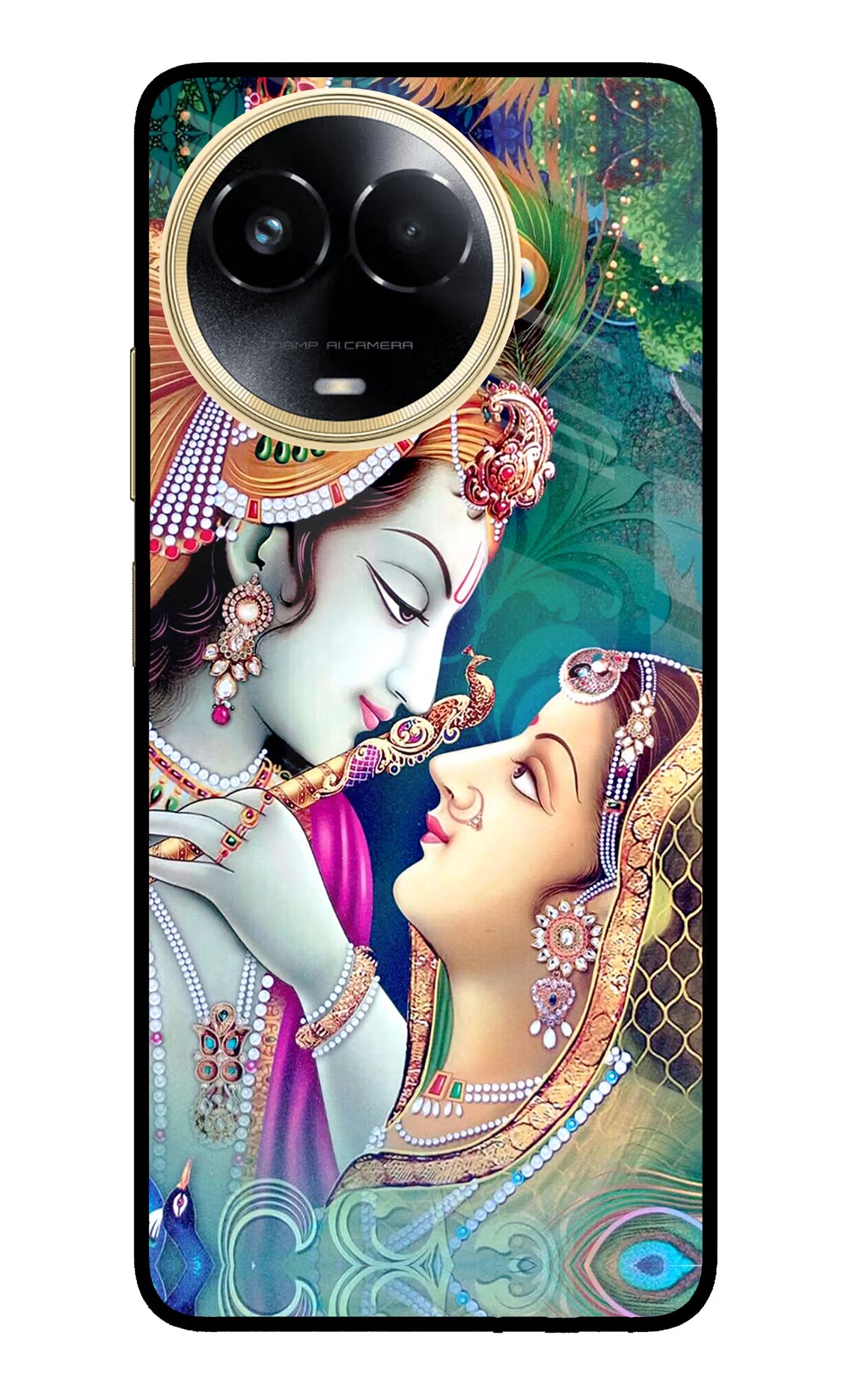 Lord Radha Krishna Realme 11 5G/11X 5G/C67 Glass Case - Lord Radha Krishna Realme 11 5G/11X 5G/C67 Glass Case Lord Radha Krishna Realme 11 5G/11X 5G/C67 Glass Case