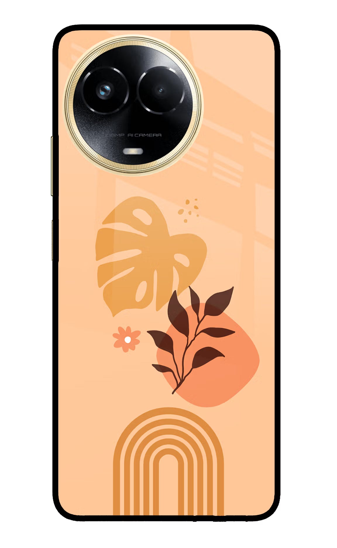 Bohemian Art Realme 11 5G/11X 5G/C67 Glass Case - Bohemian Art Realme 11 5G/11X 5G/C67 Glass Case Bohemian Art Realme 11 5G/11X 5G/C67 Glass Case